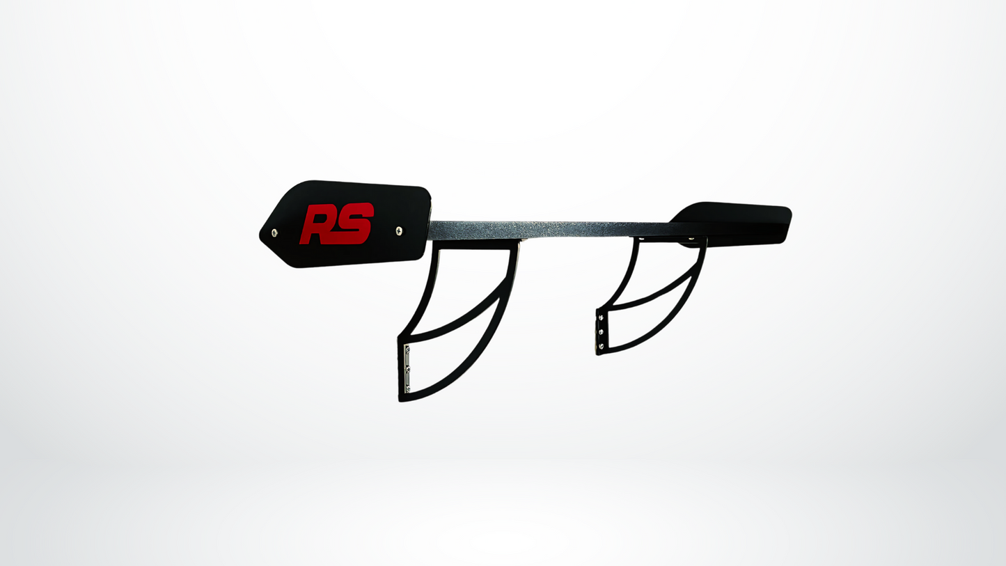 Spoiler-Regal Asphaltschwarz